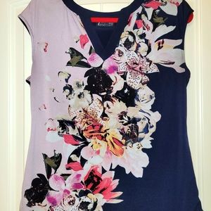 New York & Co. Floral shirt